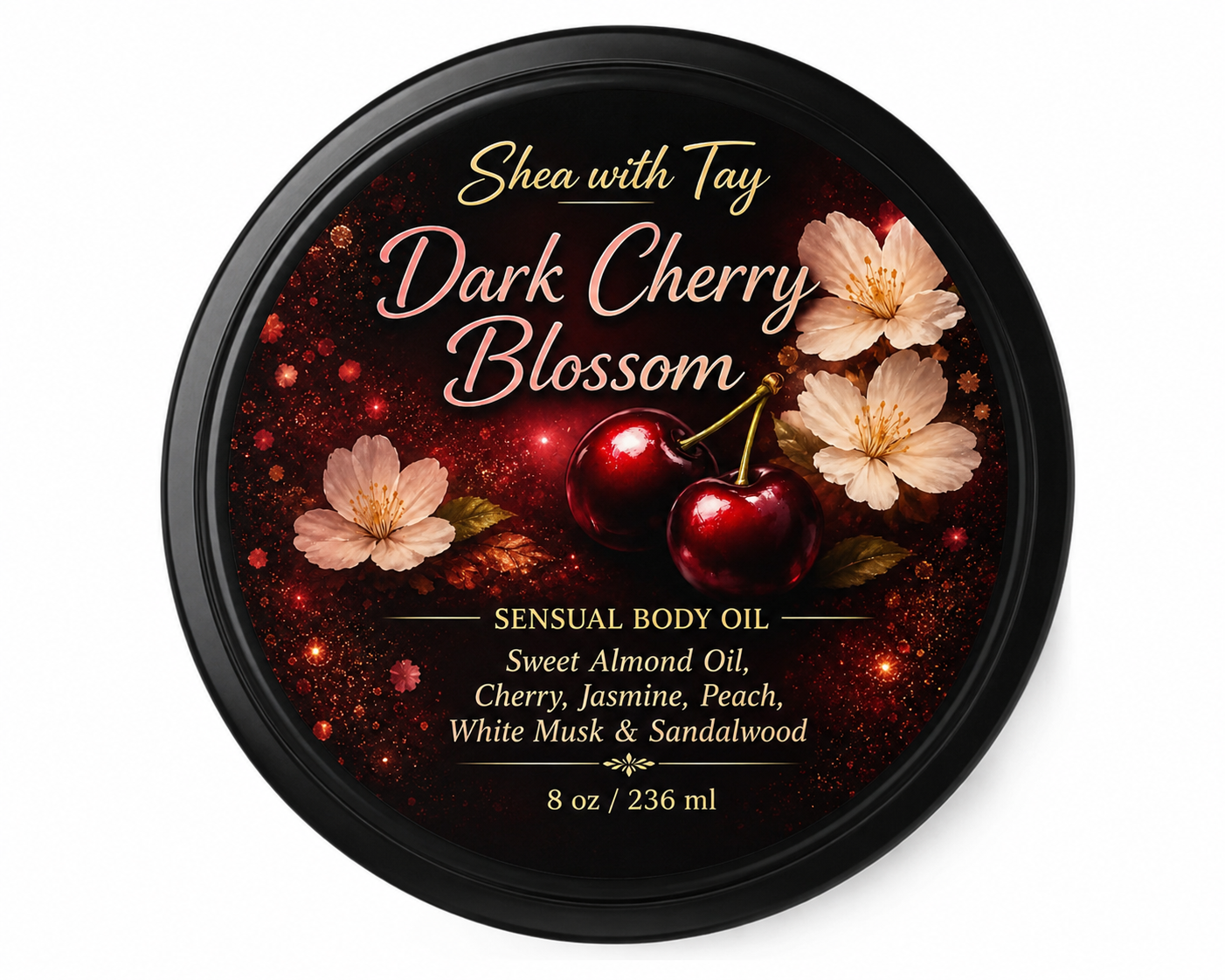 *Feature Product* Dark Cherry Blossom Whipped Body Butter