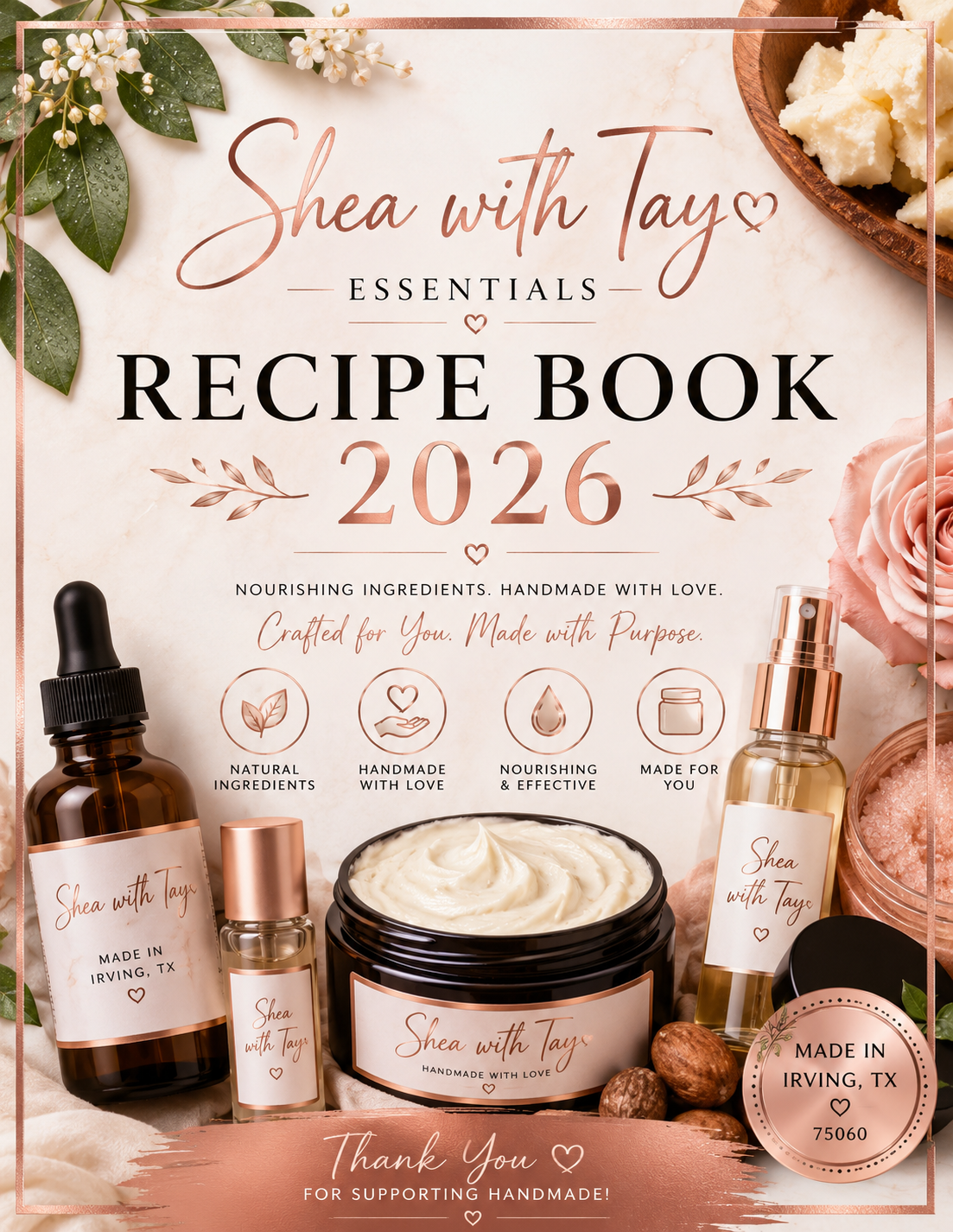 Shea with Tay Essentials™: The 2026 Recipe- Digital Guide