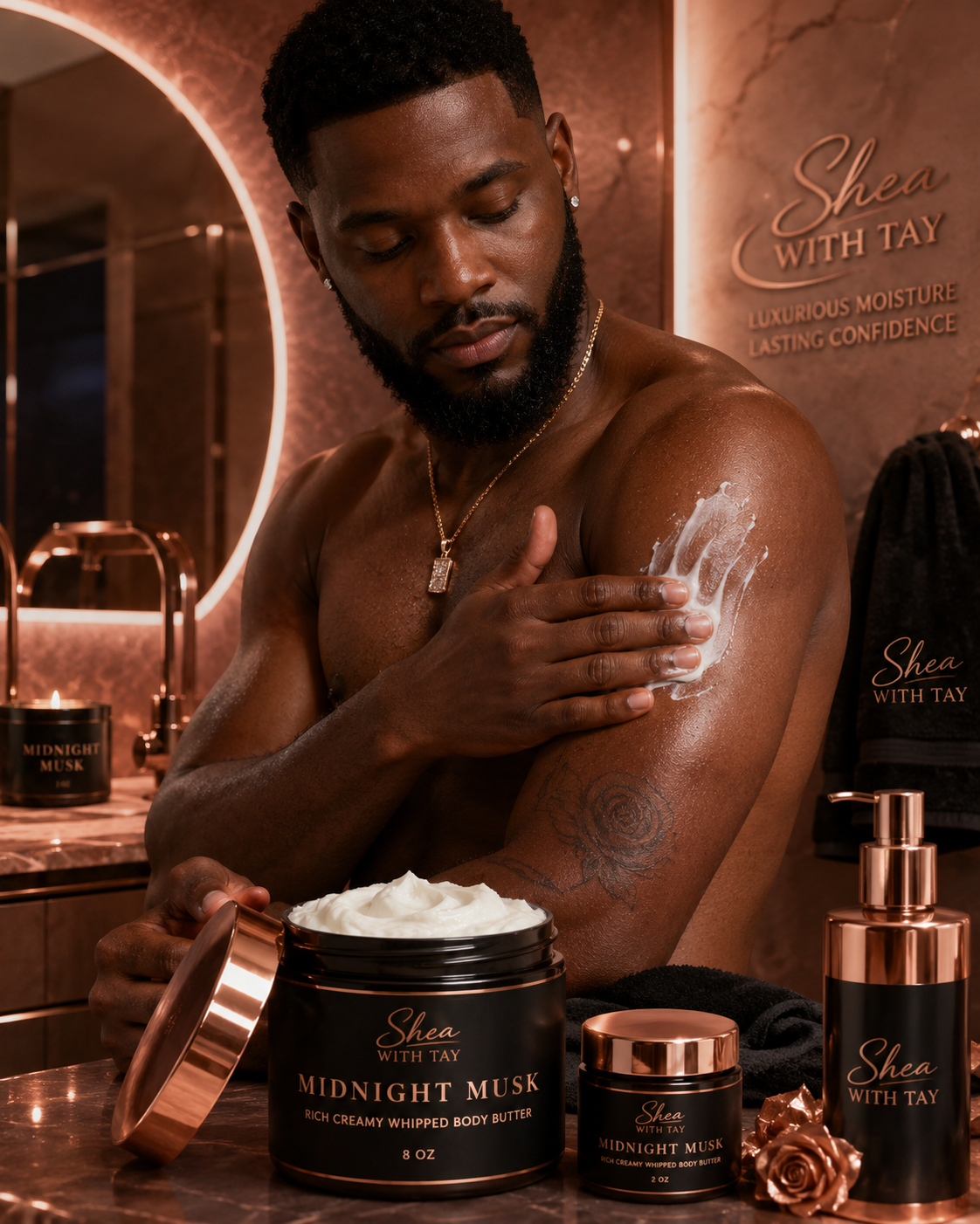 Midnight Musk Whipped Body Butter | Bold. Smooth. Unforgettable