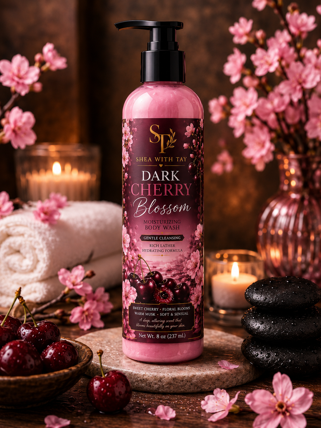 Shea with Tay Signature Creamy 8oz Body Wash | Nourish. Cleanse. Replenish.