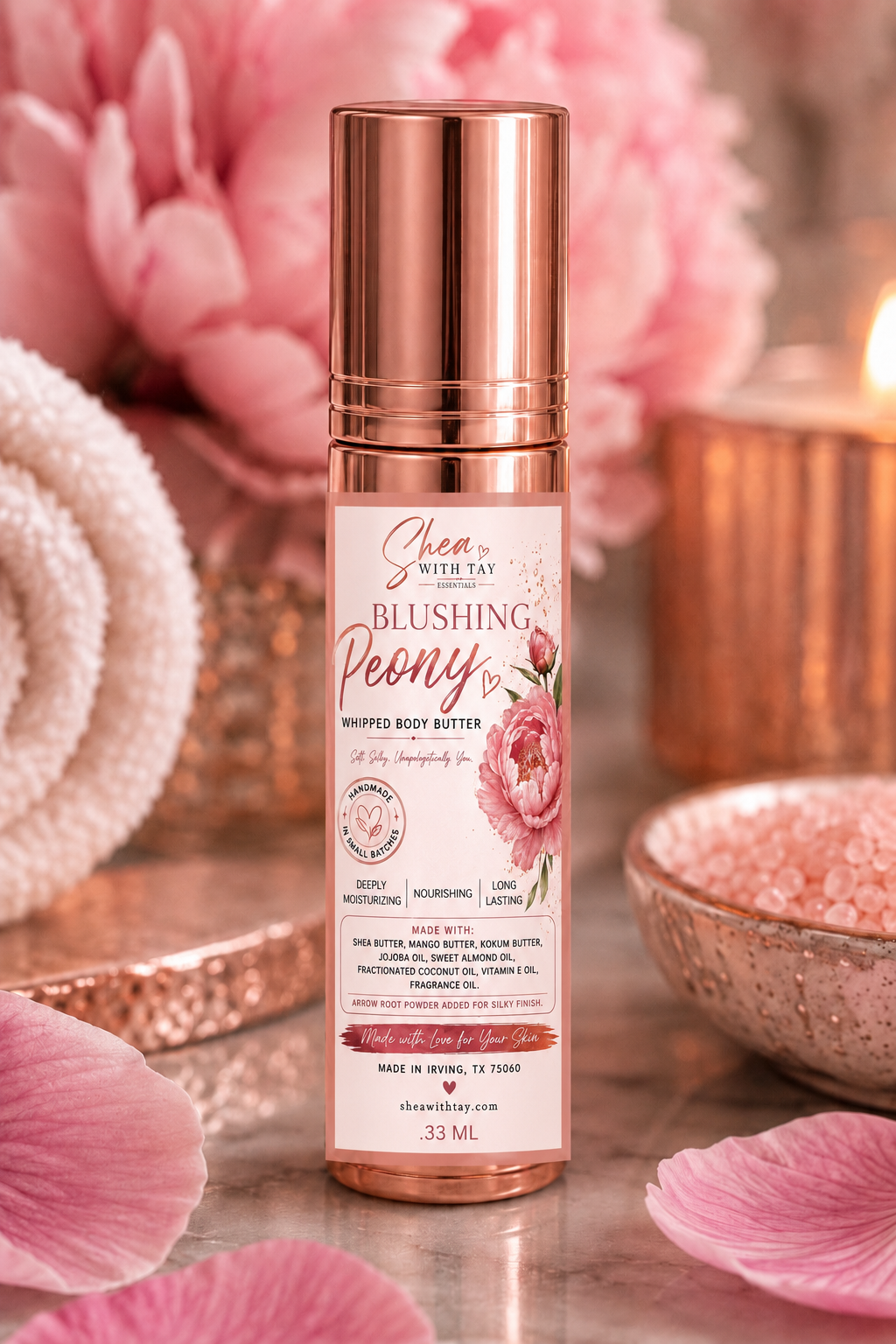 Blushing Peony Essentials | Shea with Tay Essentials™