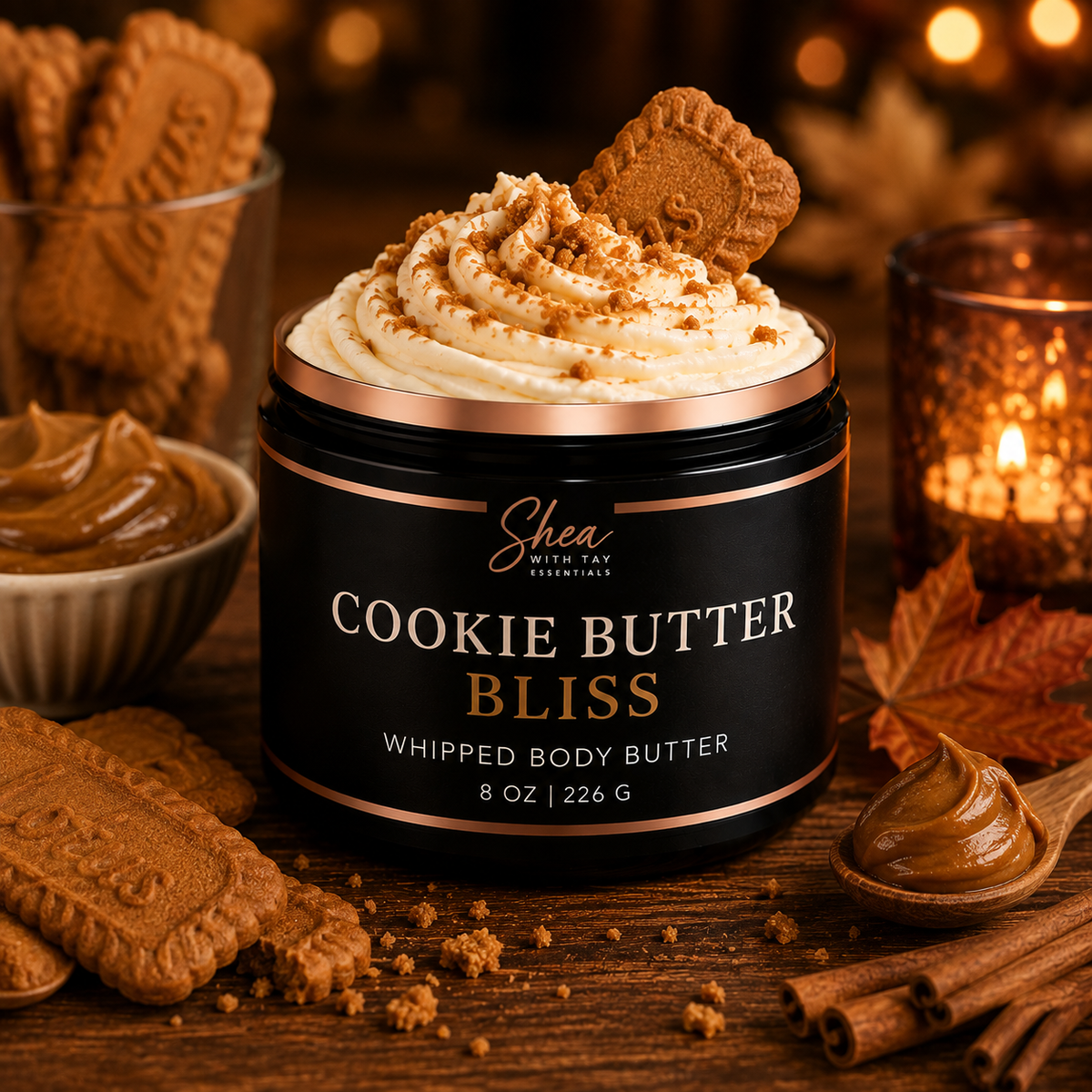 🍂 Fall Comfort Collection — Whipped Body Butters | Shea with Tay Essentials™