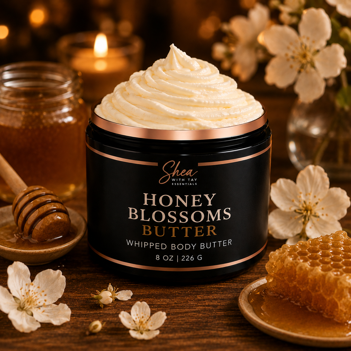 🍂 Fall Comfort Collection — Whipped Body Butters | Shea with Tay Essentials™